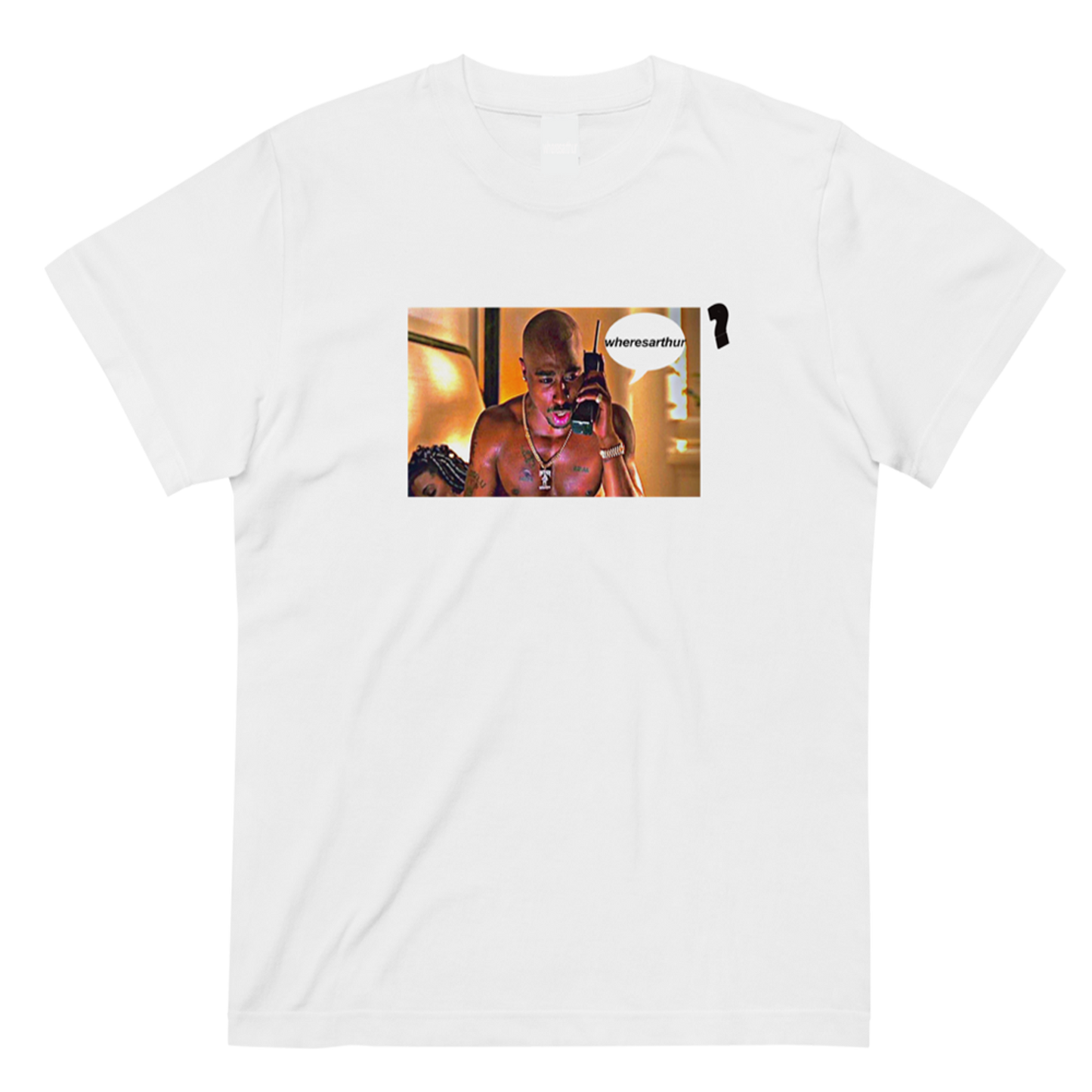 wheresarthur™ phone call from 2 pac tee