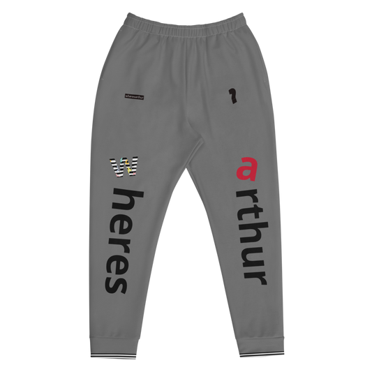 Front of wheresarthur sweats with question mark and wheresarthur box logo