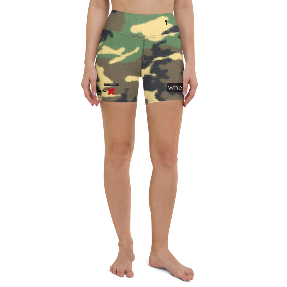 Women’s camo shorts